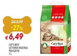 Galassia Cat's Best lettiera vegetale per gatto offerta
