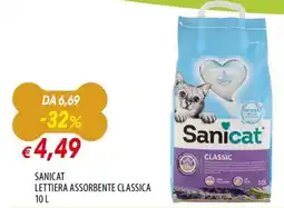 Galassia Sanicat lettiera assorbente classica offerta