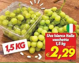 Iper Super Conveniente Uva bianca Italia offerta