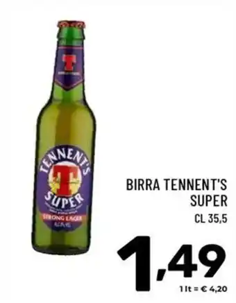 Birra Tennent's Super
