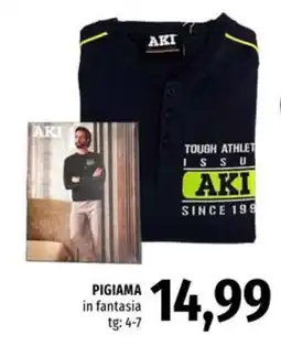 Famila Pigiama AKI in fantasia offerta