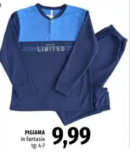 Famila Pigiama in fantasia offerta