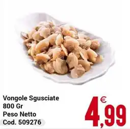 Centro Cash Vongole Sgusciate offerta