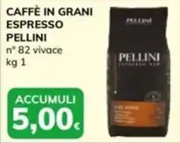 Basko Caffè in grani espresso Pellini n° 82 vivace offerta