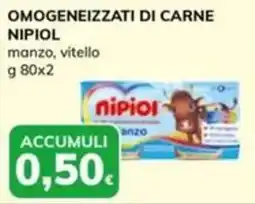 Basko Omogeneizzati di carne Nipioli offerta