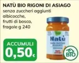 Basko Natù bio rigoni di asiago offerta