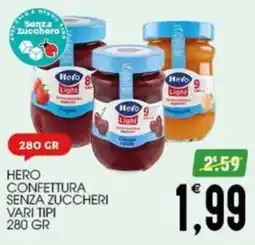 SpesAmica Hero confettura senza zuccheri offerta