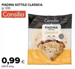Tigre Amico Piadina sottile classica Consilia offerta