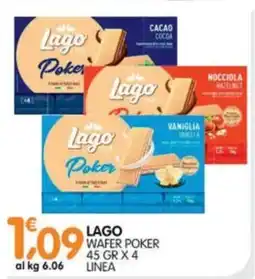 Le Delizie del Sud Lago wafer poker offerta