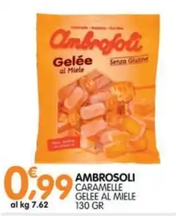 Le Delizie del Sud Ambrosoli caramelle gelée al miele offerta