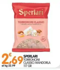 Le Delizie del Sud Sperlari torroncini classici mandorla offerta