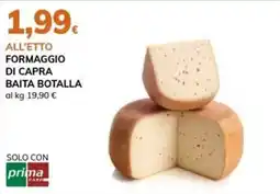 Basko Formaggio di capra Baita Botalla offerta
