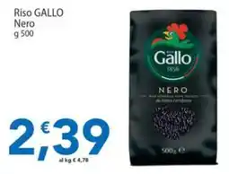 Sidis Riso GALLO Nero offerta