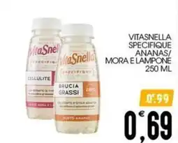 SpesAmica VitaSnella specifiche ananas/mora e lampone offerta