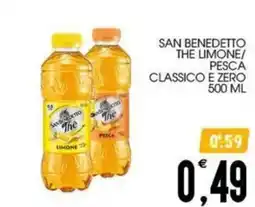 SpesAmica San Benedetto The Limone Pesca Classico offerta