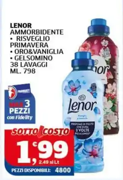 Ok Sigma Lenor ammorbidente risveglio primavera offerta
