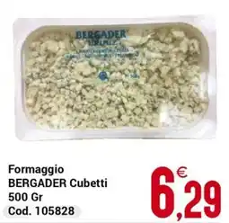 Centro Cash Formaggio Bergader Cubetti offerta