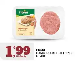 Ok Sigma Fileni Hamburger di Tacchino offerta