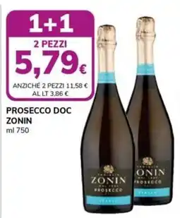 Basko Prosecco Doc Zonin offerta