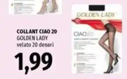 Famila Collant Ciao 20 Golden Lady offerta