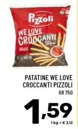 Il Centesimo Patatine We Love Croccanti Pizzoli offerta