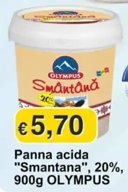 Mix Markt Panna acida "Smantana" 20% OLYMPUS offerta