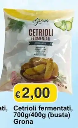 Mix Markt Cetrioli fermentati Grona offerta