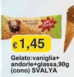 Mix Markt Gelato vaniglia andorle glassa SVALYA offerta