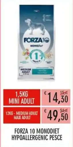 Moby Dick Forza 10 monodiet hypoallergenic pesce offerta