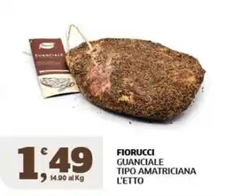 Ok Sigma Fiorucci guanciale tipo amatriciana offerta