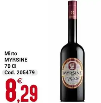Mirto MYRSINE