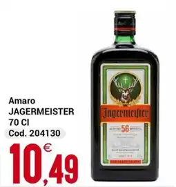 Centro Cash Amaro Jagermeister offerta