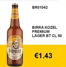 Italy Cash and Carry Birra Kozel Premium Lager offerta
