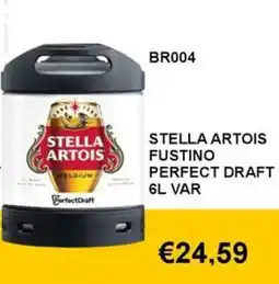Italy Cash and Carry Stella Artois fustino perfect draft offerta