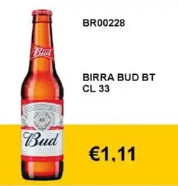 Italy Cash and Carry Birra Bud offerta