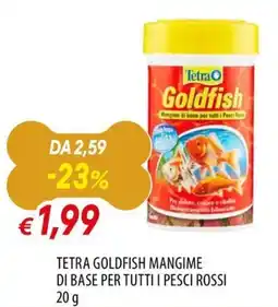 Galassia Tetra Goldfish mangime di base per tutti i pesci rossi offerta