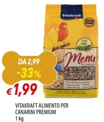 Vitakraft alimento per canarini premium