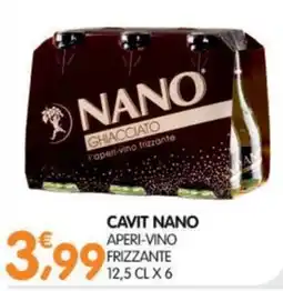 Le Delizie del Sud Cavit Nano Aperi-Vino Frizzante offerta