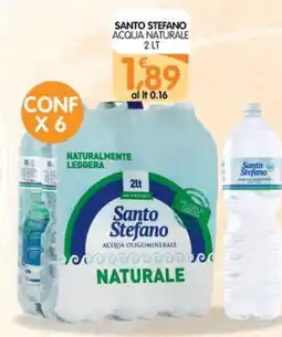 Le Delizie del Sud Santo Stefano acqua oligominerale naturale offerta