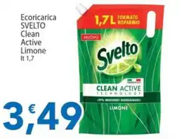 Sidis Ecoricarica Svelto Clean Active Limone offerta