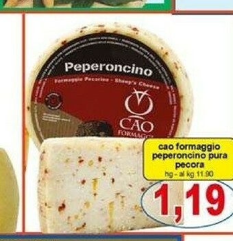 Pewex Pecorino offerta