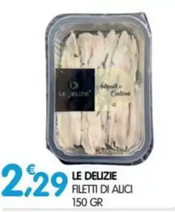 Le Delizie del Sud Le Delizie filetti di alici offerta