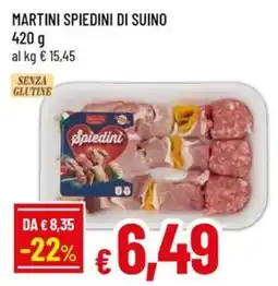 Galassia superstore Martini spiedini di suino offerta