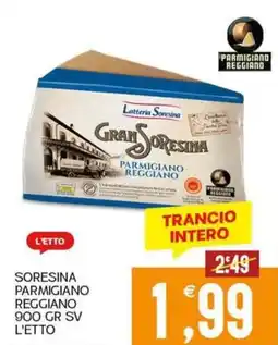 SpesAmica Soresina Parmigiano Reggiano offerta