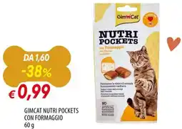 Galassia Gimcat Nutri Pockets con Formaggio offerta