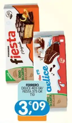 Le Delizie del Sud Ferrero Delice Fiesta offerta