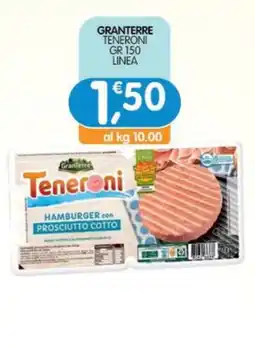 Le Delizie del Sud Teneroni Hamburger con Prosciutto Cotto offerta