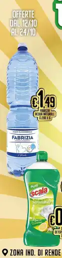 Italy Cash and Carry Acqua oligominerale Fabrizia offerta
