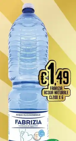 Italy Cash and Carry Fabrizia acqua naturale offerta