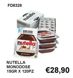 Italy Cash and Carry Nutella monodose offerta